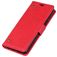 Mobigear Ranch Motorola One Power Hoesje Bookcase Portemonnee - Rood