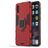 Mobigear Armor Ring Samsung Galaxy A50 Hoesje Hardcase Backcover Shockproof met Ringhouder - Rood
