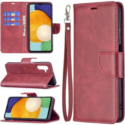 Mobigear Excellent Samsung Galaxy A13 5G Hoesje Bookcase Portemonnee - Rood