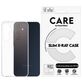 CARE by PanzerGlass Fashionable Doorzichtig Samsung Galaxy A56 Siliconen Hoesje Backcover - Transparant