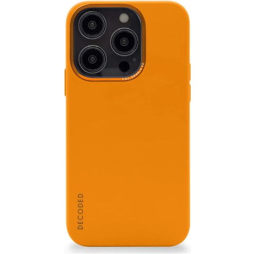 Decoded iPhone 14 Pro Max Siliconen Hoesje Backcover - Apricot
