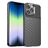Mobigear Groove iPhone 14 Pro Max Hoesje Flexibel TPU Backcover - Zwart