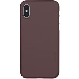 Nudient Thin Precise iPhone XS Hoesje Hardcase Backcover - Sangria Red