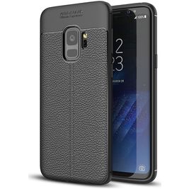 Mobigear Luxury Samsung Galaxy S9 Hoesje Flexibel TPU Backcover - Zwart Mobigear Luxury Samsung Galaxy S9 Hoesje Flexibel TPU Backcover - Zwart