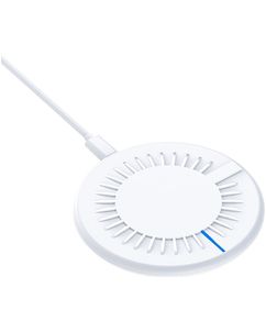 Mobigear Round Draadloze lader Qi Wireless 15W 2A - Wit