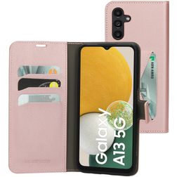 Mobiparts Classic Wallet Samsung Galaxy A13 5G Hoesje Bookcase Portemonnee - Roze