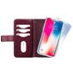Mobilize Gelly Zipper iPhone XS Max Hoesje Uitneembare 2in1 Clutch - Bordeaux