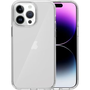 Mobigear Crystal Doorzichtig iPhone 15 Pro Hoesje Hardcase Backcover - Transparant