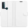 Mobigear Classic TCL 20 SE Hoesje Bookcase Portemonnee - Wit