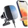 Mobigear Magnetic MagSafe Telefoonhouder Auto Ventilatierooster Magnetisch Universeel - Zwart