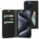 Mobiparts Classic Wallet iPhone 15 Pro Max Hoesje Bookcase Portemonnee - Zwart