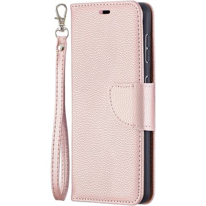 Mobigear Excellent Samsung Galaxy S21 Hoesje Bookcase Portemonnee - Roségoud