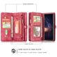 Caseme 008 Samsung Galaxy Note 9 Hoesje Uitneembare 2in1 Bookcase Portemonnee - Rood