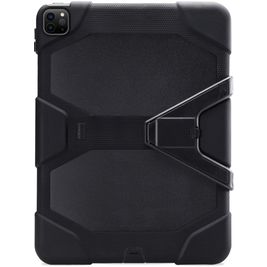 Xccess Survivor Essential iPad Pro 12.9 Inch (2018) Hoes Hard Kunststof,Siliconen Backcover + Standaard - Zwart