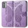 Mobigear Butterfly Nokia G42 Hoesje Bookcase Portemonnee - Paars