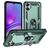 Mobigear Armor Ring Samsung Galaxy A05 Hoesje Hardcase Backcover Shockproof met Ringhouder - Groen