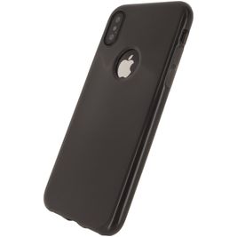 Mobilize Gelly iPhone XS Hoesje Flexibel TPU Backcover - Smokey Grey