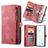 Caseme 008 Samsung Galaxy S20 Hoesje Uitneembare 2in1 Bookcase Portemonnee - Rood