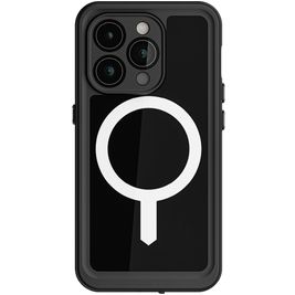 Ghostek Nautical Slim iPhone 15 Pro Waterdicht MagSafe Hoesje Hardcase Backcover Shockproof - Zwart