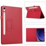 Mobigear Classic Samsung Galaxy Tab S11 Hoes Bookcase + Stylus Houder - Rood