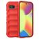 Mobigear Bumpy Google Pixel 10a Hoesje Flexibel TPU Backcover - Rood