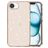 Mobigear Crystal Glitter iPhone 17e Hoesje Hardcase Backcover - Goud