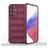 Mobigear Bumpy Samsung Galaxy A54 Hoesje Flexibel TPU Backcover - Bordeaux Rood