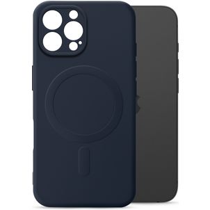 My Style Protective Flex iPhone 16 Pro Max MagSafe Hoesje Flexibel TPU Backcover - Marineblauw