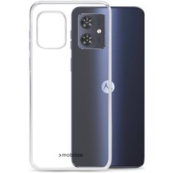 Mobilize Gelly Doorzichtig Motorola Moto G54 Hoesje Flexibel TPU Backcover - Transparant