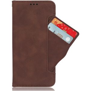 Mobigear Slide Wallet OPPO Find X9 Pro Hoesje Bookcase Portemonnee - Bruin