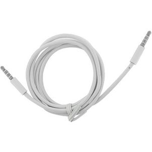 Xccess AUX 3.5mm naar AUX 3.5mm Verlengkabel 1 Meter - Wit