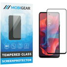 Mobigear Premium Motorola Moto G04 Glazen Screenprotector - Case Friendly - Zwart