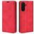 Mobigear Retro Slim Samsung Galaxy A27 Hoesje Bookcase Portemonnee - Rood