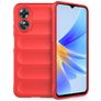 Mobigear Bumpy OPPO A17 Hoesje Flexibel TPU Backcover - Rood