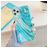 Mobigear Marble iPhone 12 Pro Max Hoesje Flexibel TPU Backcover - Groen