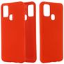 Mobigear Rubber Touch Samsung Galaxy M51 Siliconen Hoesje Backcover - Rood