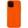 Mobigear Rubber Touch iPhone 12 Siliconen Hoesje Backcover - Coral