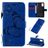 Mobigear Butterfly Samsung Galaxy A41 Hoesje Bookcase Portemonnee - Blauw