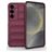 Mobigear Bumpy Samsung Galaxy S25 Hoesje Flexibel TPU Backcover - Rood
