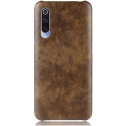 Mobigear Excellent Xiaomi Mi 9 Hoesje Hardcase Backcover - Bruin