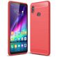 Mobigear Brushed Slim HONOR Note 10 Hoesje Flexibel TPU Backcover - Rood