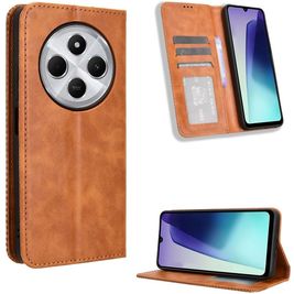 Mobigear Sensation Xiaomi Redmi 14C Hoesje Bookcase Portemonnee - Bruin