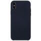 Mobigear Rubber Touch iPhone XS Siliconen Hoesje Backcover - Donkerblauw