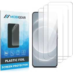 Mobigear Xiaomi 14 Screenprotector Folie - Case Friendly (3-Pack)