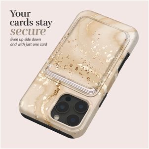 MIO Pasjeshouder - 3 Pasjes - MagSafe Compatible - Gold