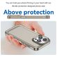 Mobigear Crystal iPhone 15 Pro Hoesje Flexibel TPU Backcover - Grijs