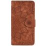 Mobigear Mandala iPhone 11 Pro Max Hoesje Bookcase Portemonnee - Bruin