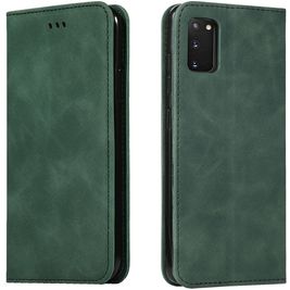 Mobigear Retro Slim Samsung Galaxy S20 Hoesje Bookcase Portemonnee - Groen