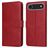 Mobigear Wallet iPhone Air Hoesje Bookcase Portemonnee - Rood