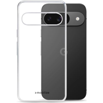 Mobilize Gelly Doorzichtig Google Pixel 9 Hoesje Flexibel TPU Backcover - Transparant